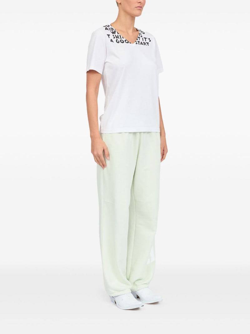MM6 Maison Margiela Printed cotton t-shirt | Urbalen... | Urbalenti™ NYC