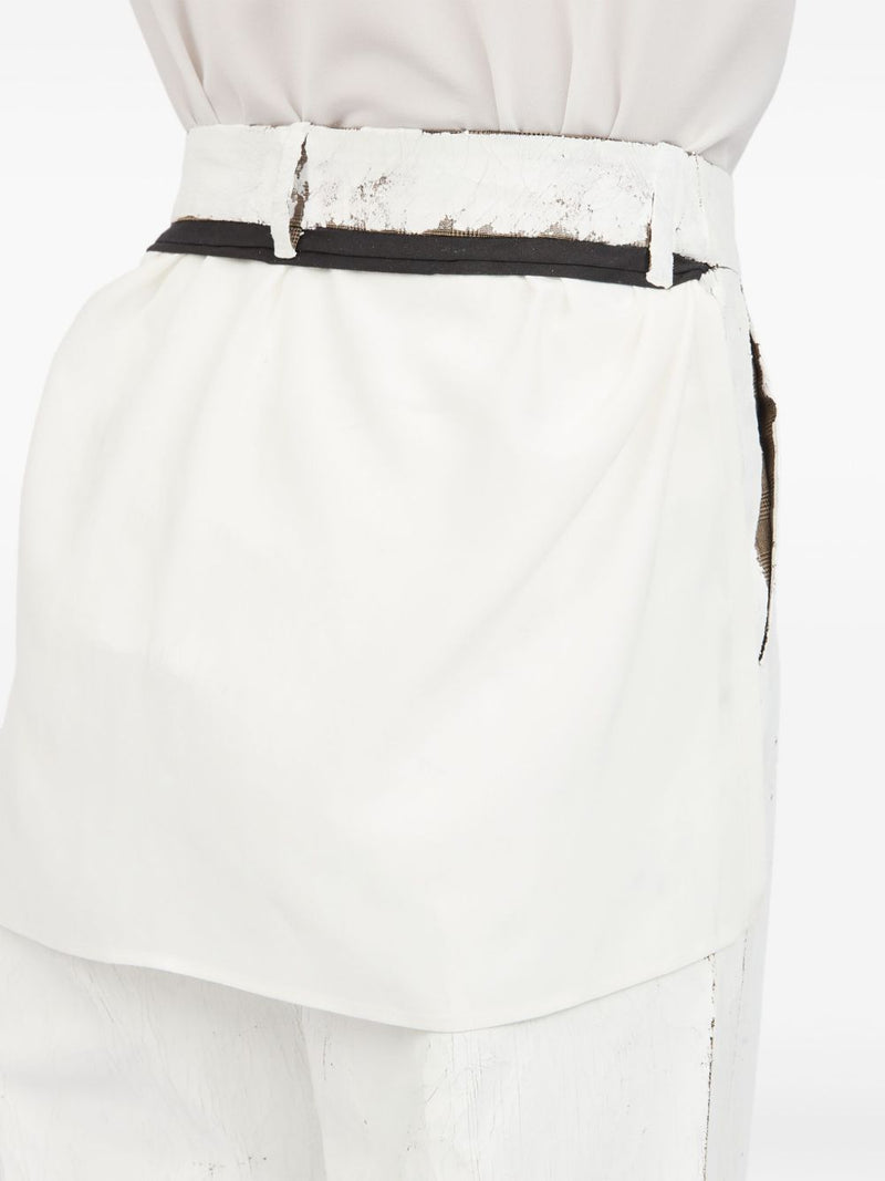 MM6 Maison Margiela Wax trousers | Urbalenti™ NYC