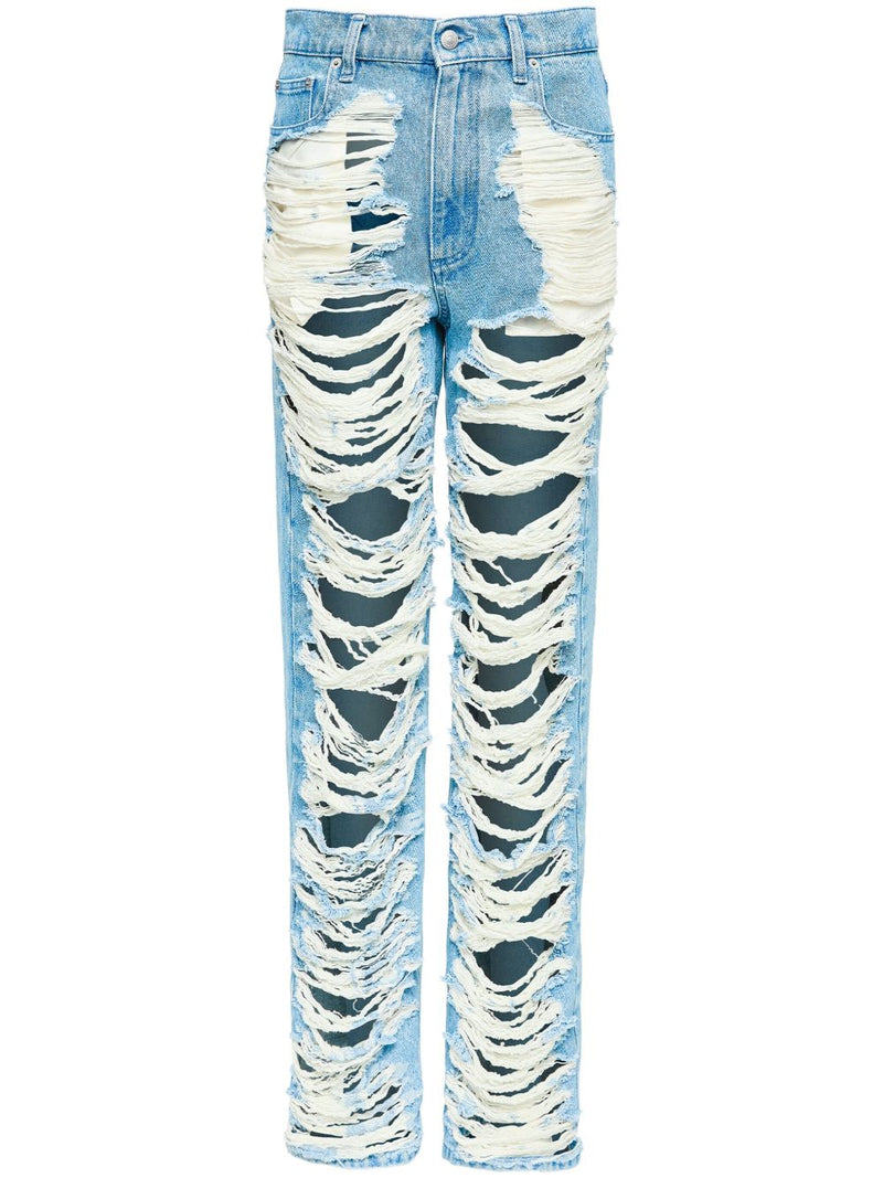 MM6 Maison Margiela Denim cotton jeans | Urbalenti™ NYC