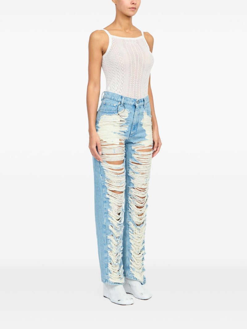 MM6 Maison Margiela Denim cotton jeans | Urbalenti™ NYC