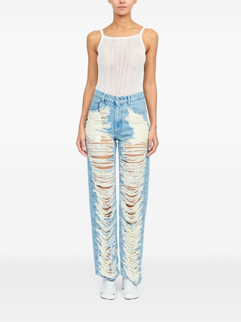 MM6 Maison Margiela Denim cotton jeans | Urbalenti™ NYC