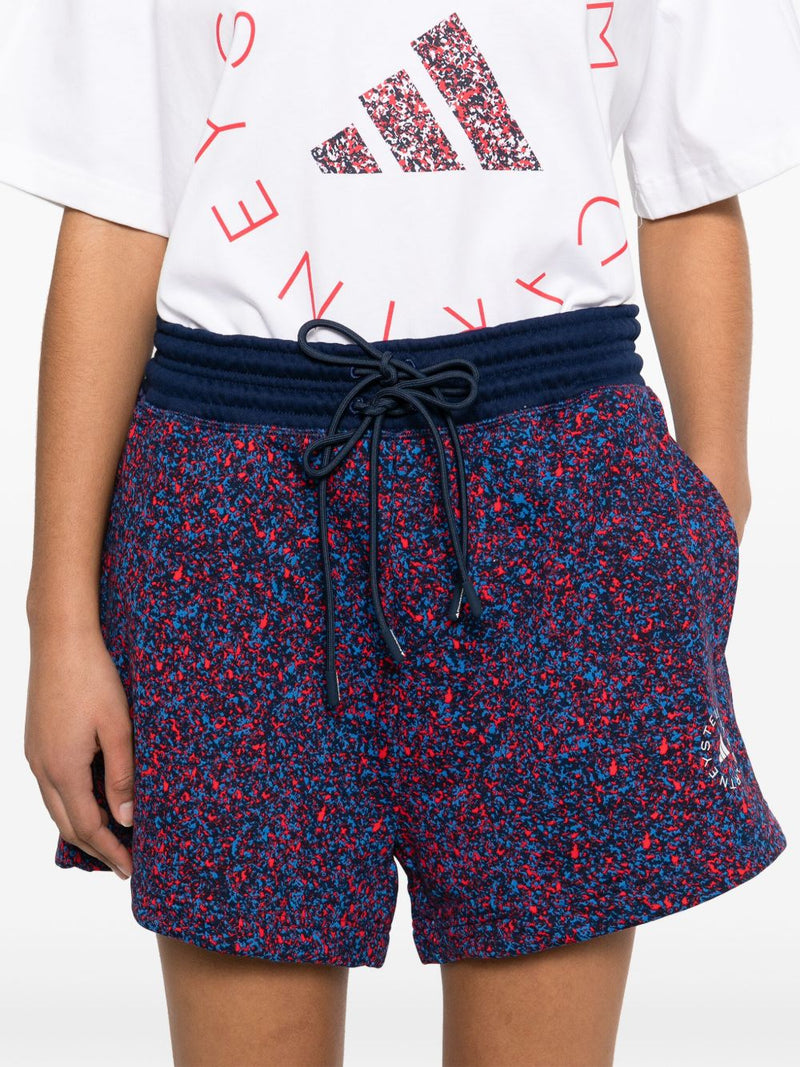 Adidas By Stella McCartney cotton shorts | Urbalenti™ NYC