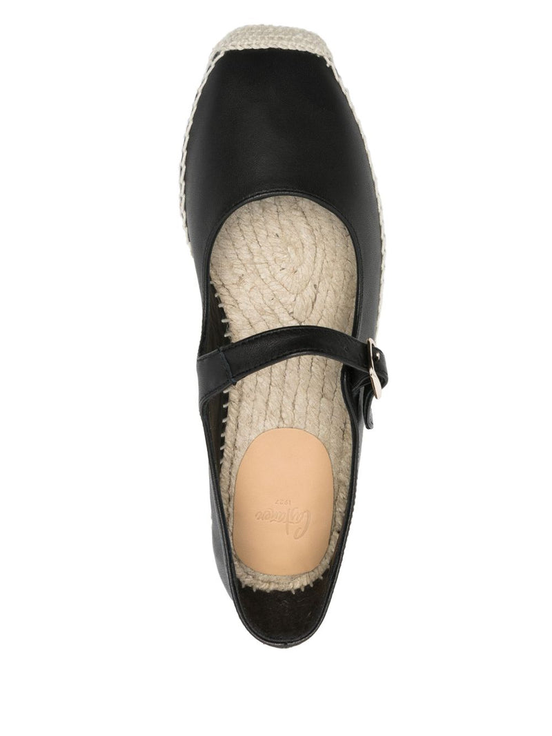 Castañer Pepa Leather Espadrilles | Urbalenti™ NYC