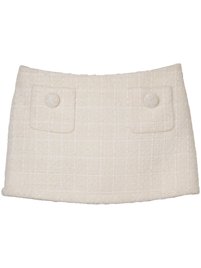 Marc Jacobs Tweed mini skirt | Urbalenti™ NYC