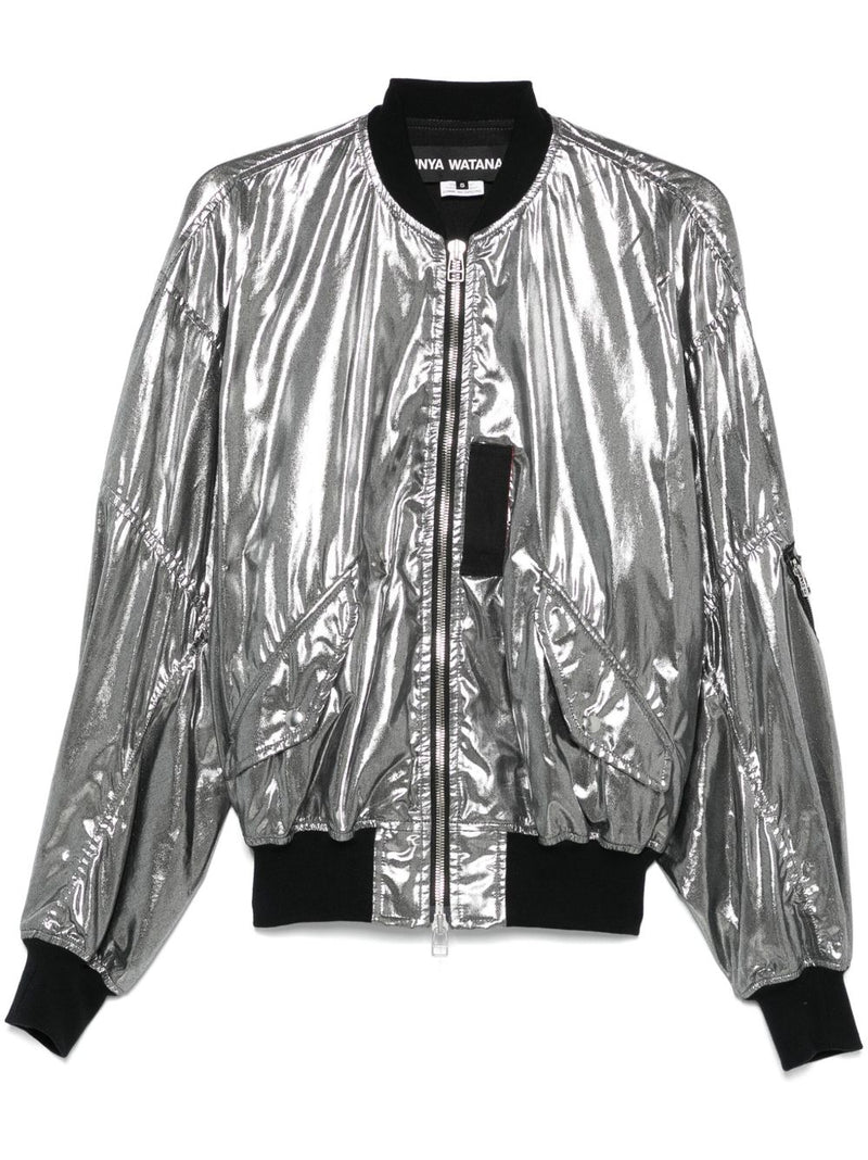 Junya Watanabe Junya Watanabe Metallic effect bomber jacket