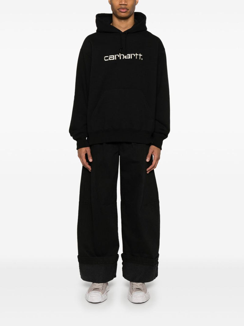Junya Watanabe Junya Watanabe Printed cotton hoodie