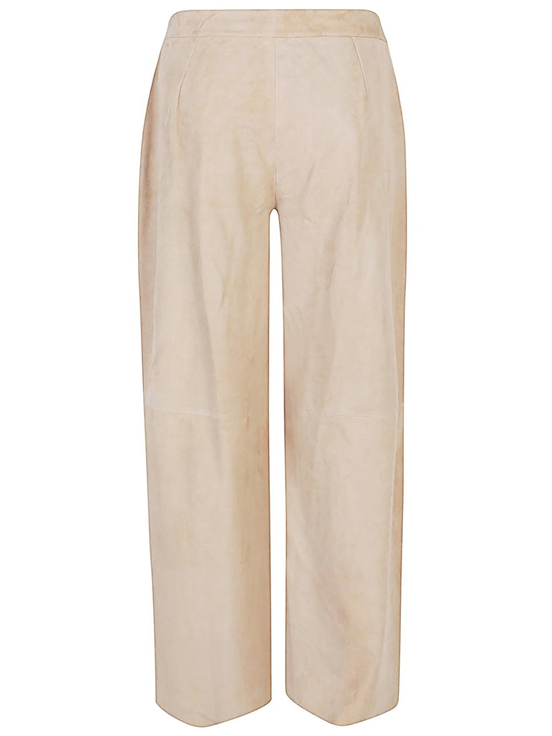 Via Masini 80 Via Masini 80 Suede leather trousers