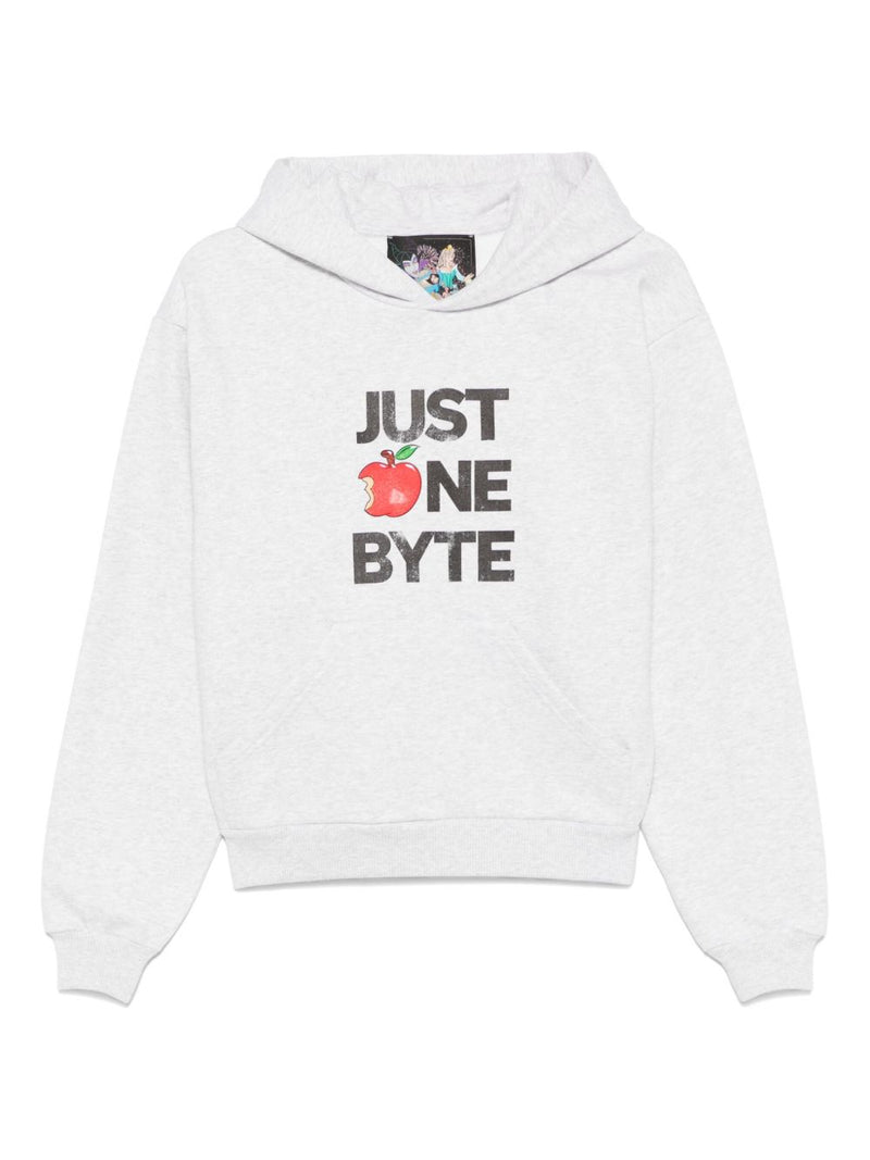 DISNEY X COPERNI Disney X Coperni Just One Byte cotton hoodie