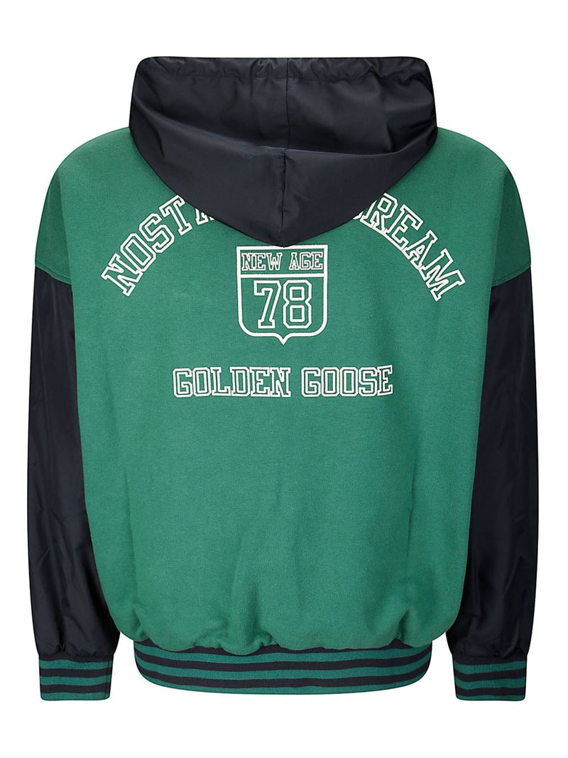 Golden Goose Organic cotton reversbile hoodie | Urbalenti™ NYC