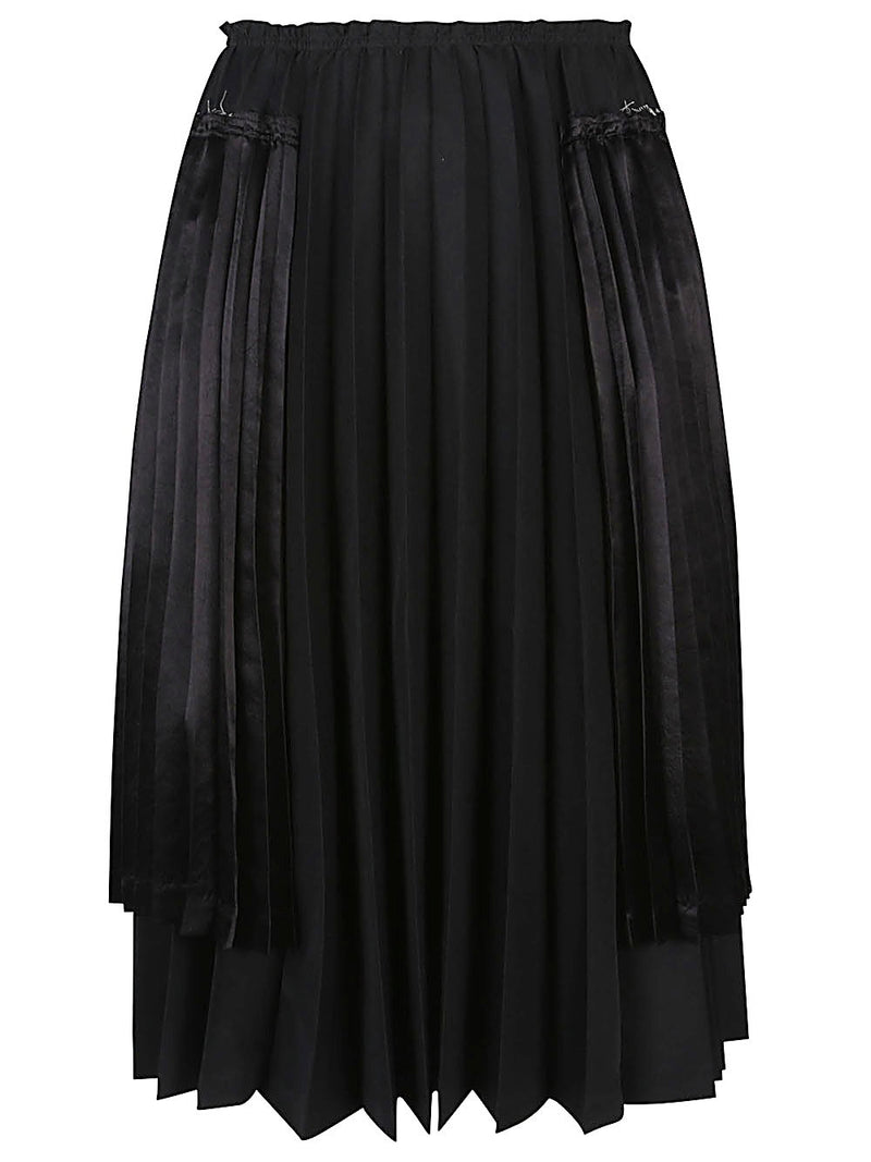 Comme Des Garcons Comme Des Garcons Pleated midi skirt
