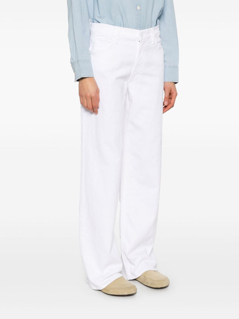 Mother The Spinner zip denim jeans | Urbalenti™ NYC