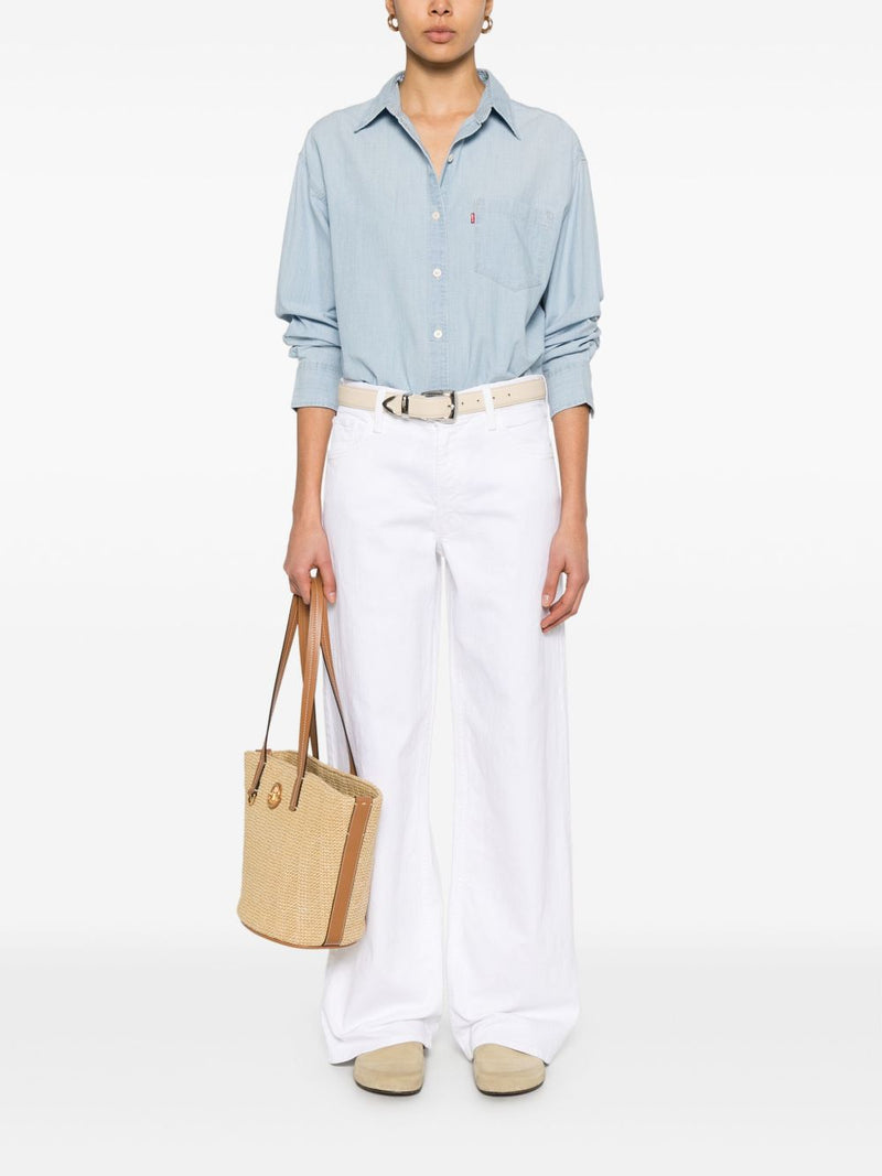 Mother The Spinner zip denim jeans | Urbalenti™ NYC