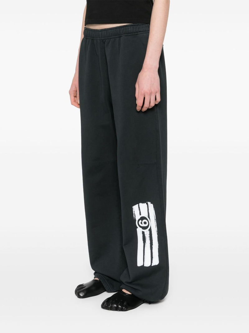 MM6 Maison Margiela Logo cotton sweatpants | Urbalenti™ NYC