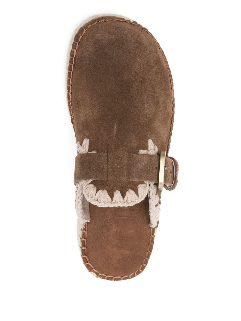 Mou Mou Jute Clog sabot shoes