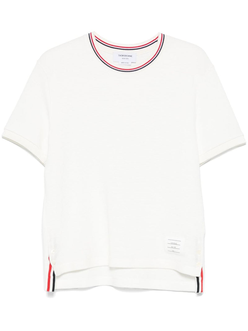Thom Browne Thom Browne Rwb cotton t-shirt