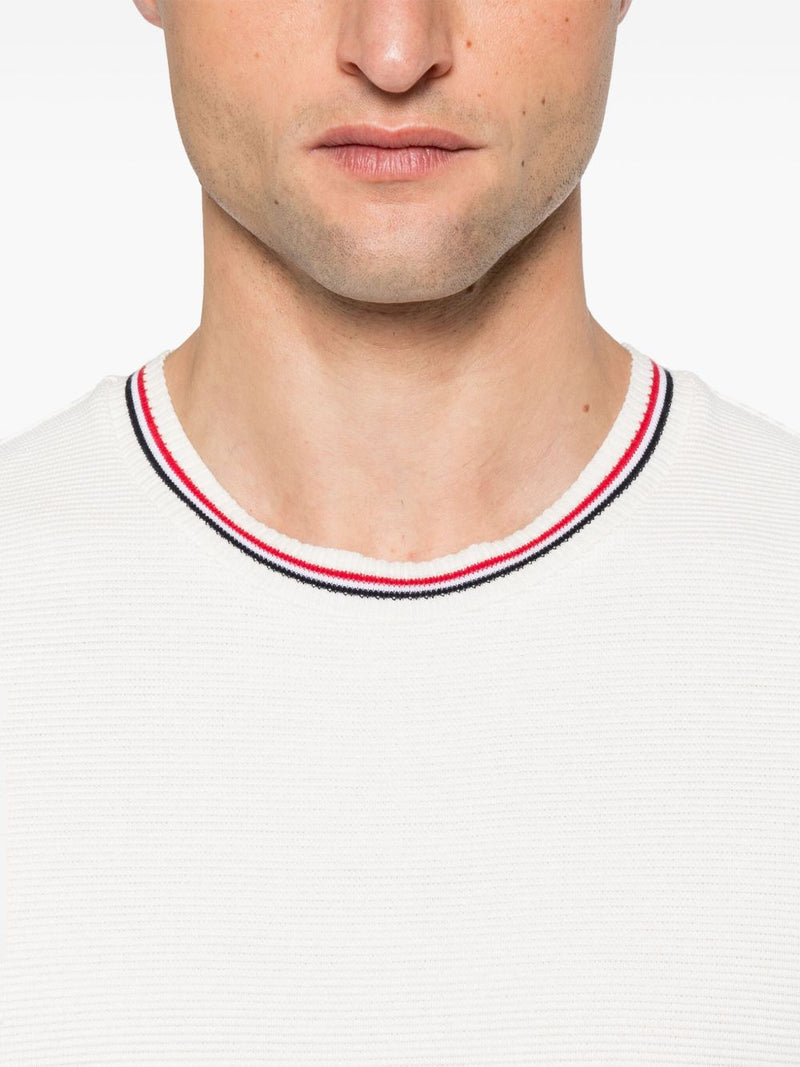 Thom Browne Thom Browne Rwb cotton t-shirt