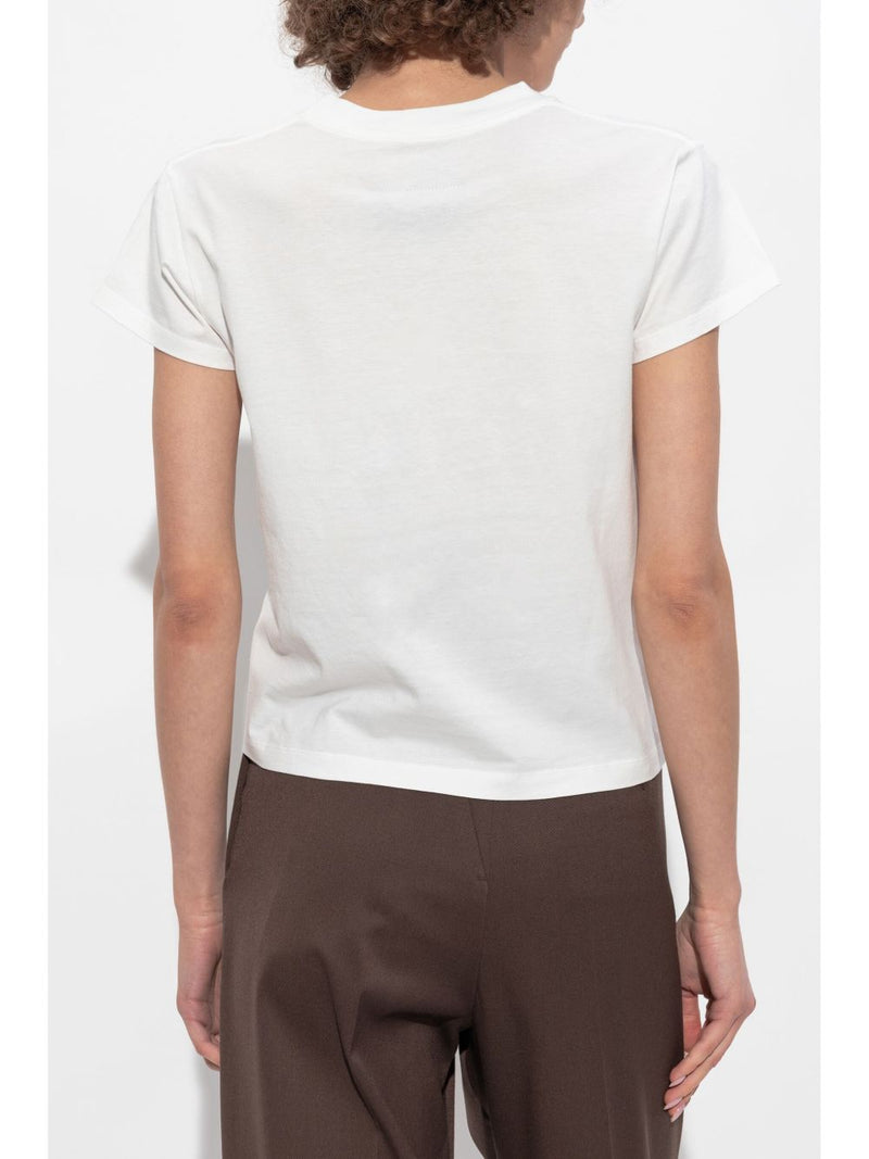 MM6 Maison Margiela T-Shirts and Polos White - Jersey | Urbalenti | Urba... | Urbalenti™ NYC