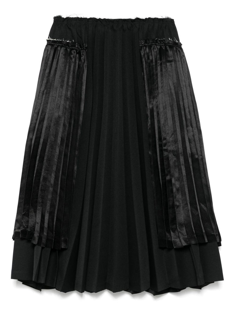 Comme Des Garcons Comme Des Garcons Pleated midi skirt