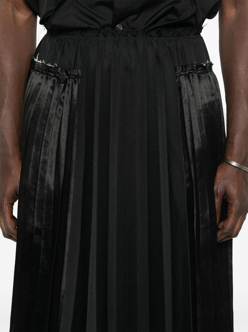 Comme Des Garcons Comme Des Garcons Pleated midi skirt