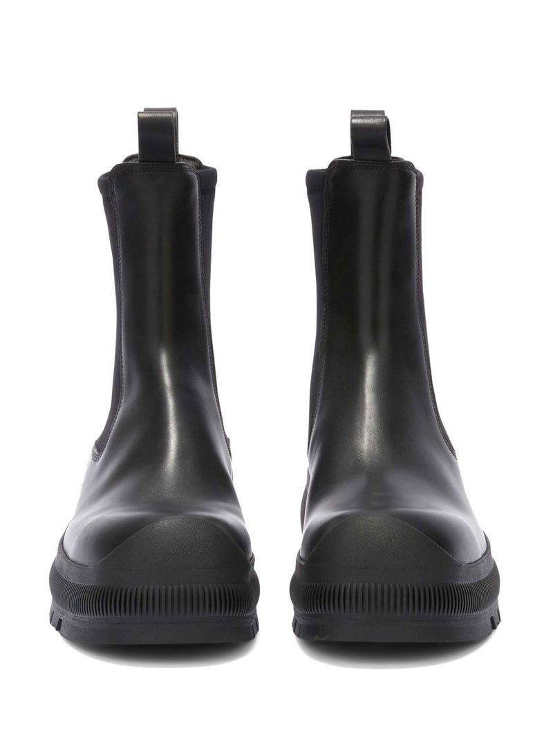 Jil Sander Plus Leather chelsea boots | Urbalenti™ NYC