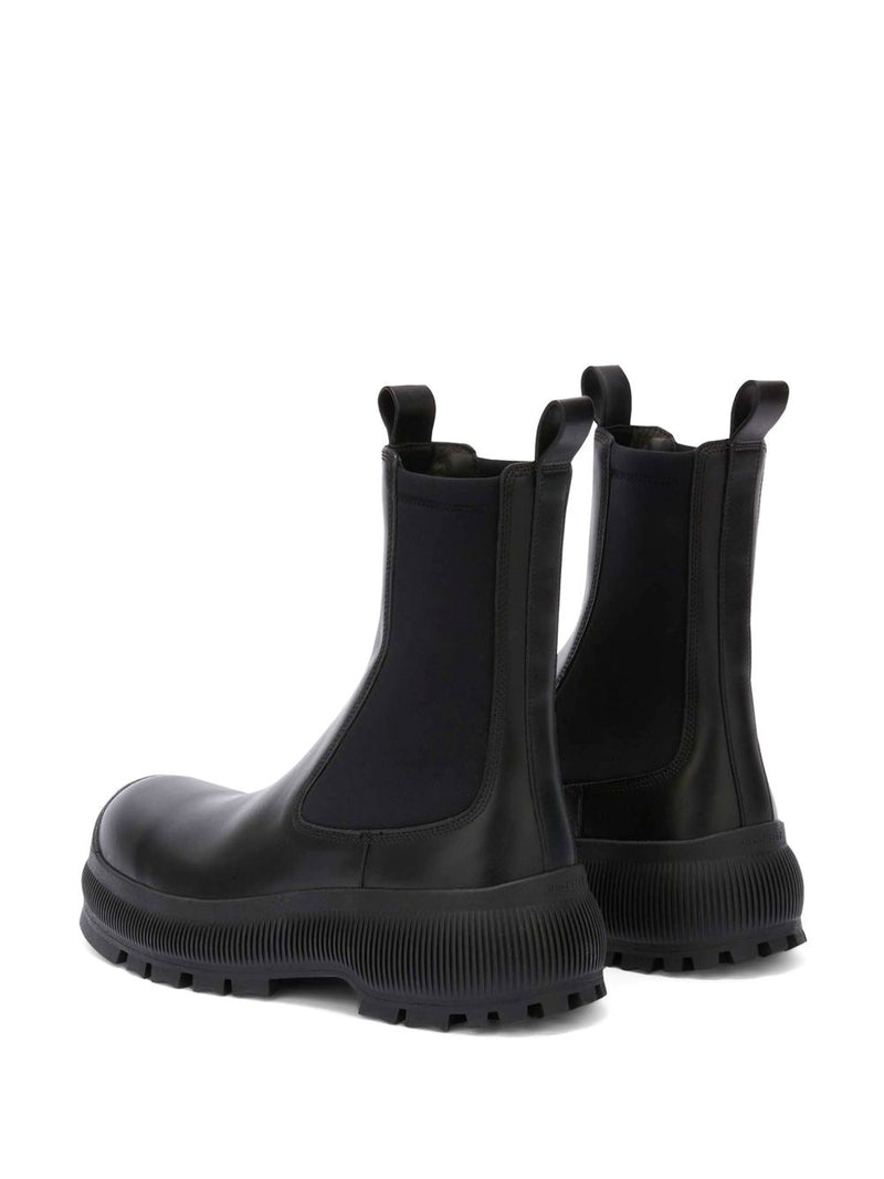 Jil Sander Plus Leather chelsea boots | Urbalenti™ NYC