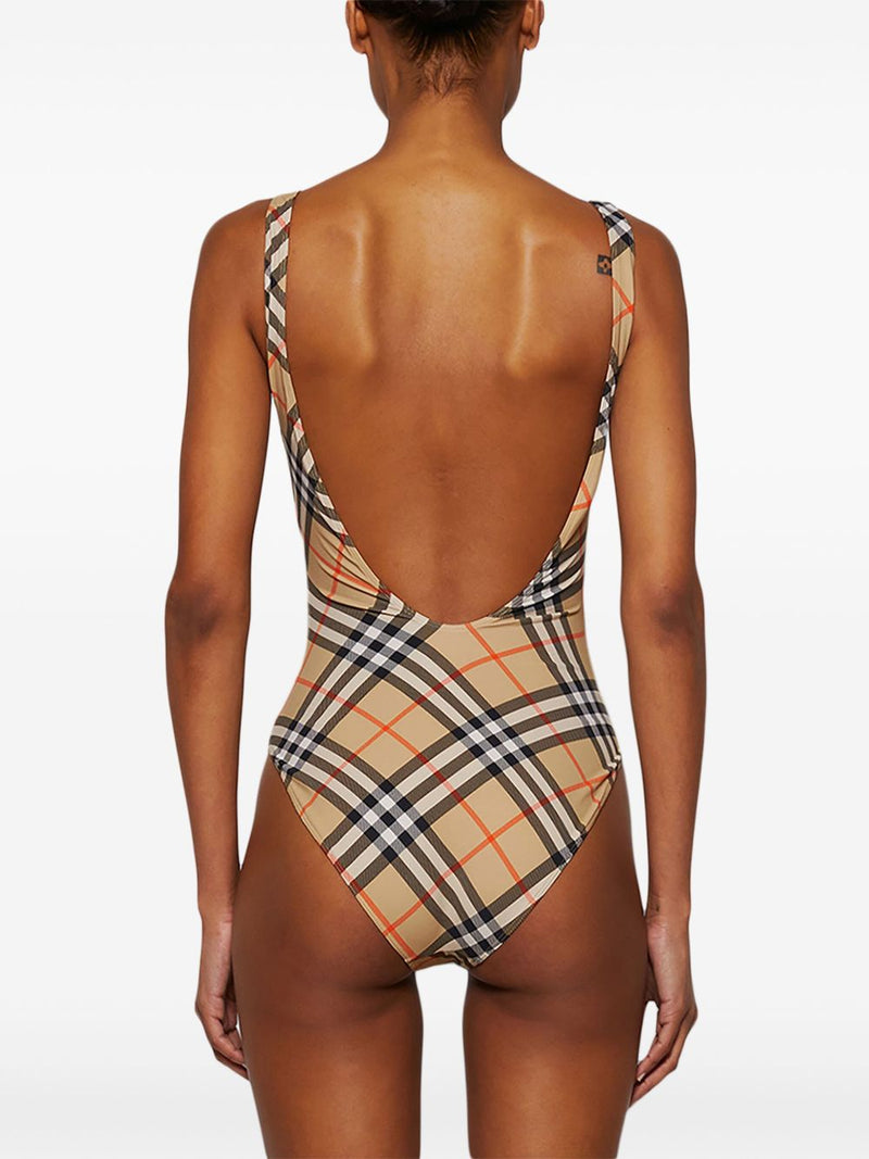 Traje de baño a cuadros Burberry | URBALENTI ™