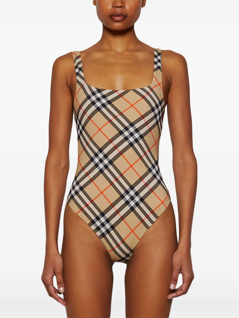 Traje de baño a cuadros Burberry | URBALENTI ™