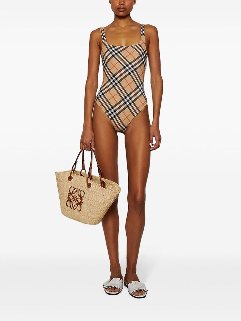 Traje de baño a cuadros Burberry | URBALENTI ™