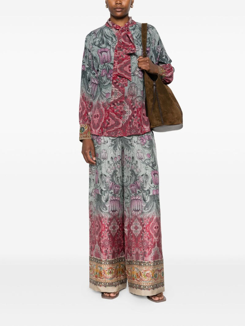 Pierre Louis Mascia Pierre Louis Mascia Printed silk shirt