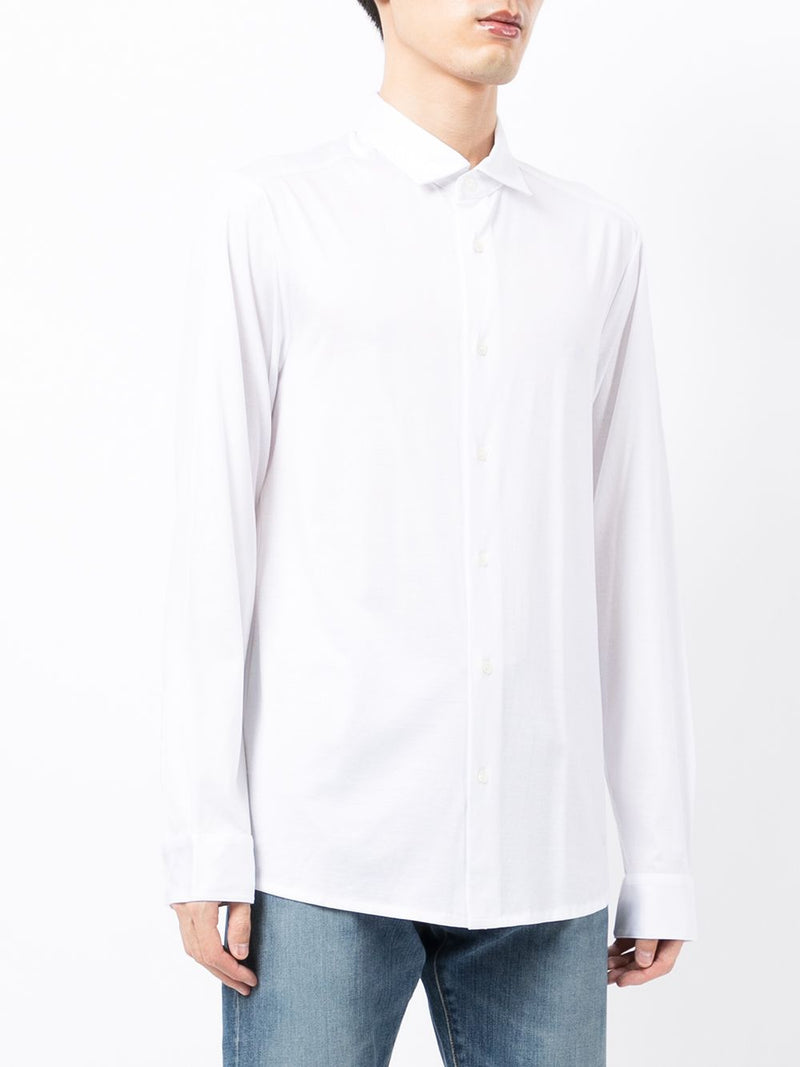 Emporio Armani Cotton blend shirt | Urbalenti™ NYC