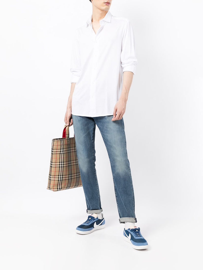 Emporio Armani Cotton blend shirt | Urbalenti™ NYC