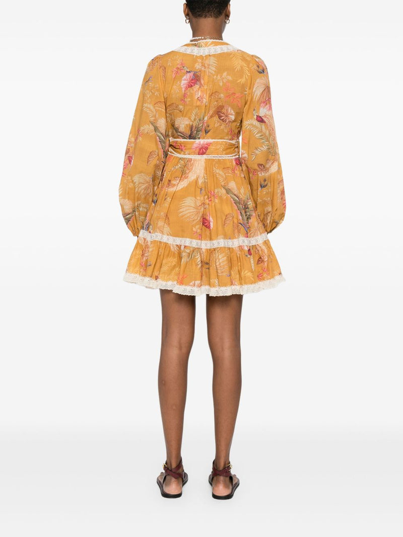 Zimmermann Zimmermann Ascension Ruffle Mini Dress