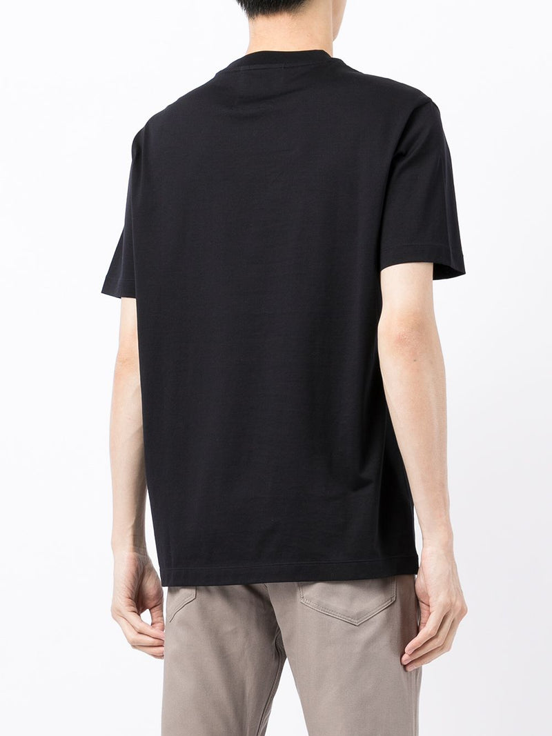 Emporio Armani Logo cotton t-shirt | Urbalenti™ NYC