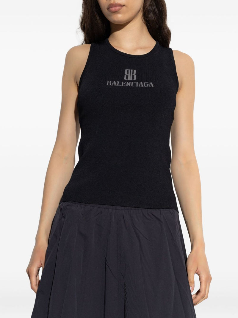Balenciaga Nano BB tank top | Urbalenti™ NYC