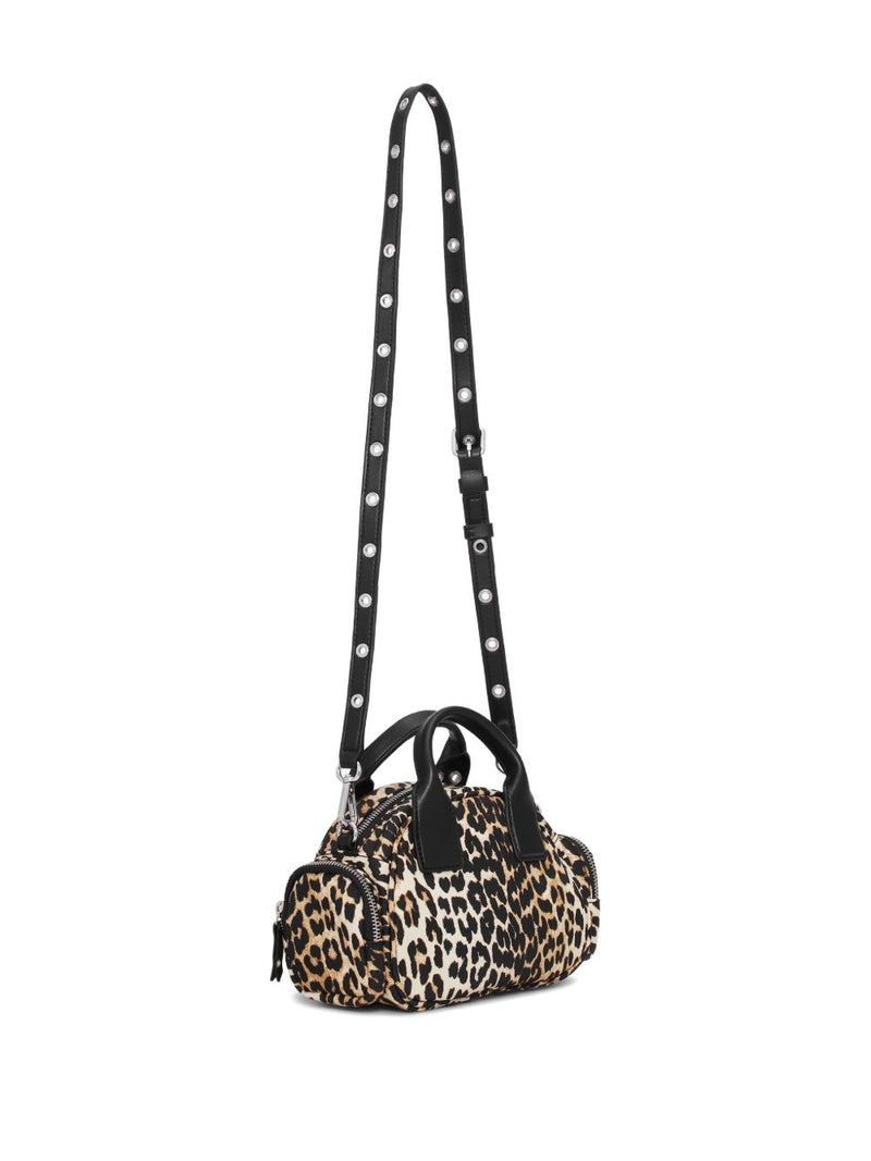 Ganni Ganni Nylon small duffle bag