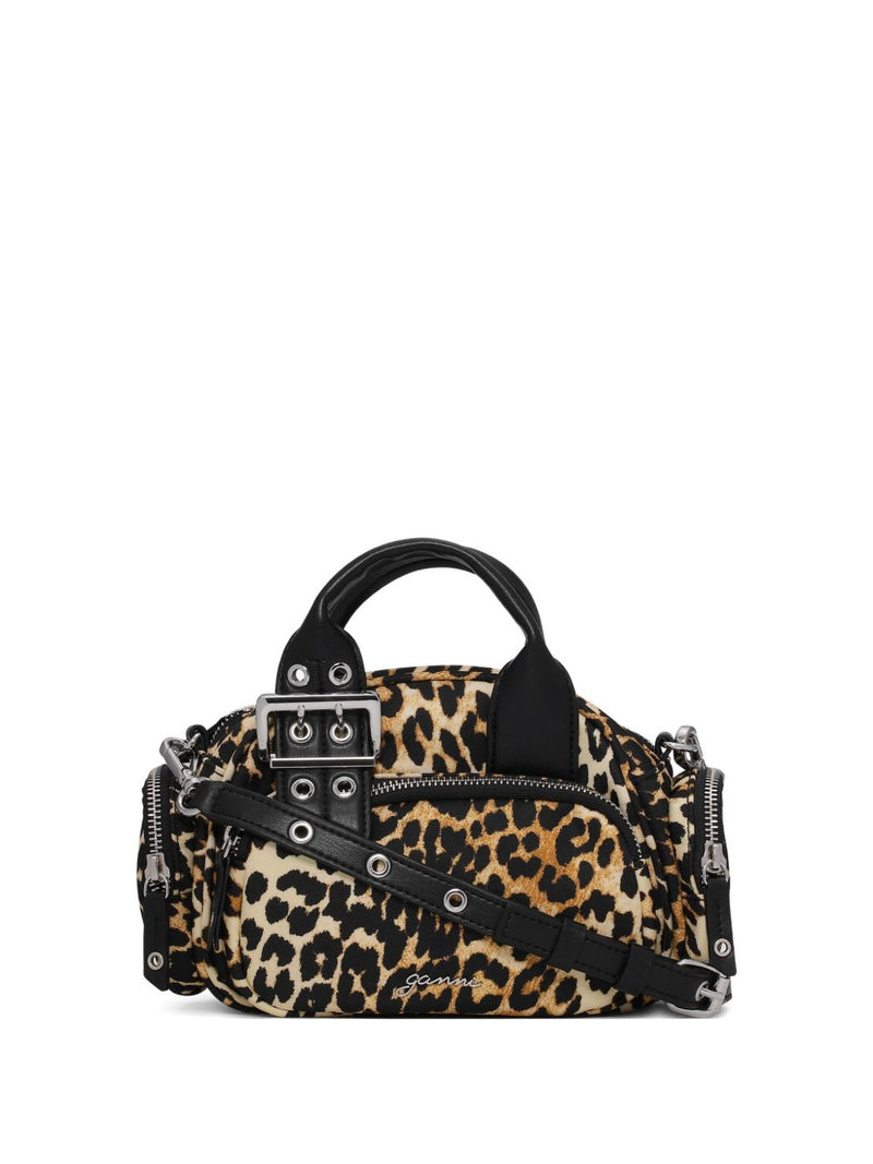 Ganni Ganni Nylon small duffle bag