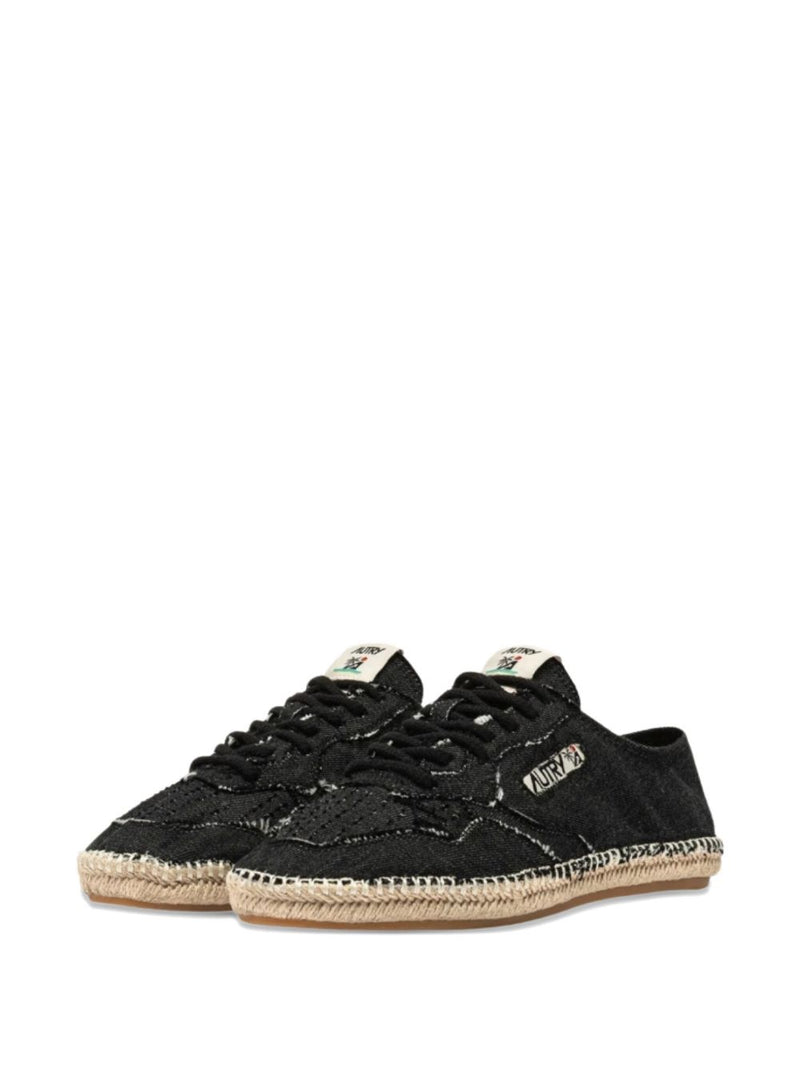 Autry Black Sandy Espadrilles | Urbalenti™ NYC