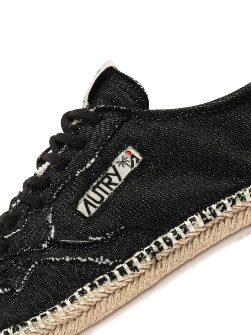 Autry Black Sandy Espadrilles | Urbalenti™ NYC