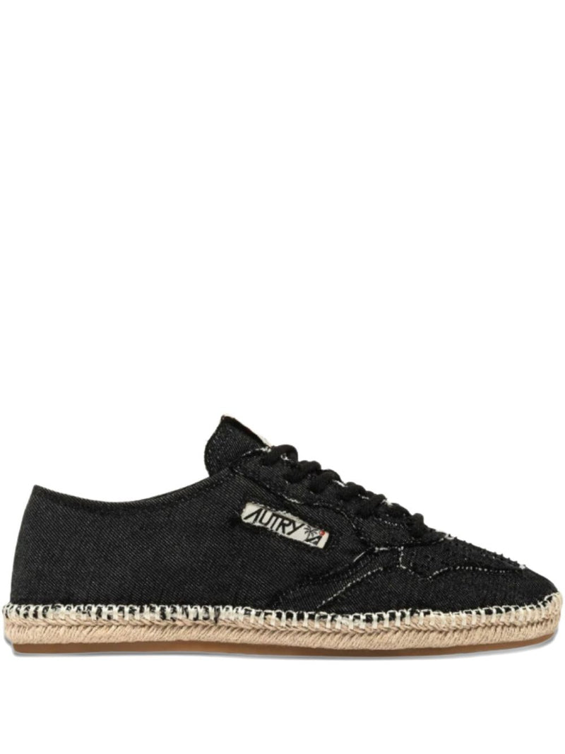 Autry Black Sandy Espadrilles | Urbalenti™ NYC