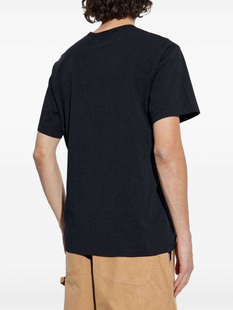 MM6 Maison Margiela T-Shirts and Polos Black - Black Print - Style 2900-... | Urbalenti™ NYC