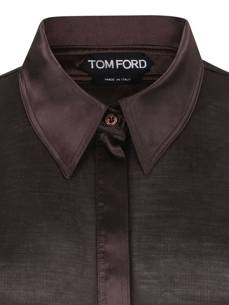 Tom Ford |100%Silk/Button:100%Mother of Pearl|100%Silk/Button:1... | Urbalenti™ NYC