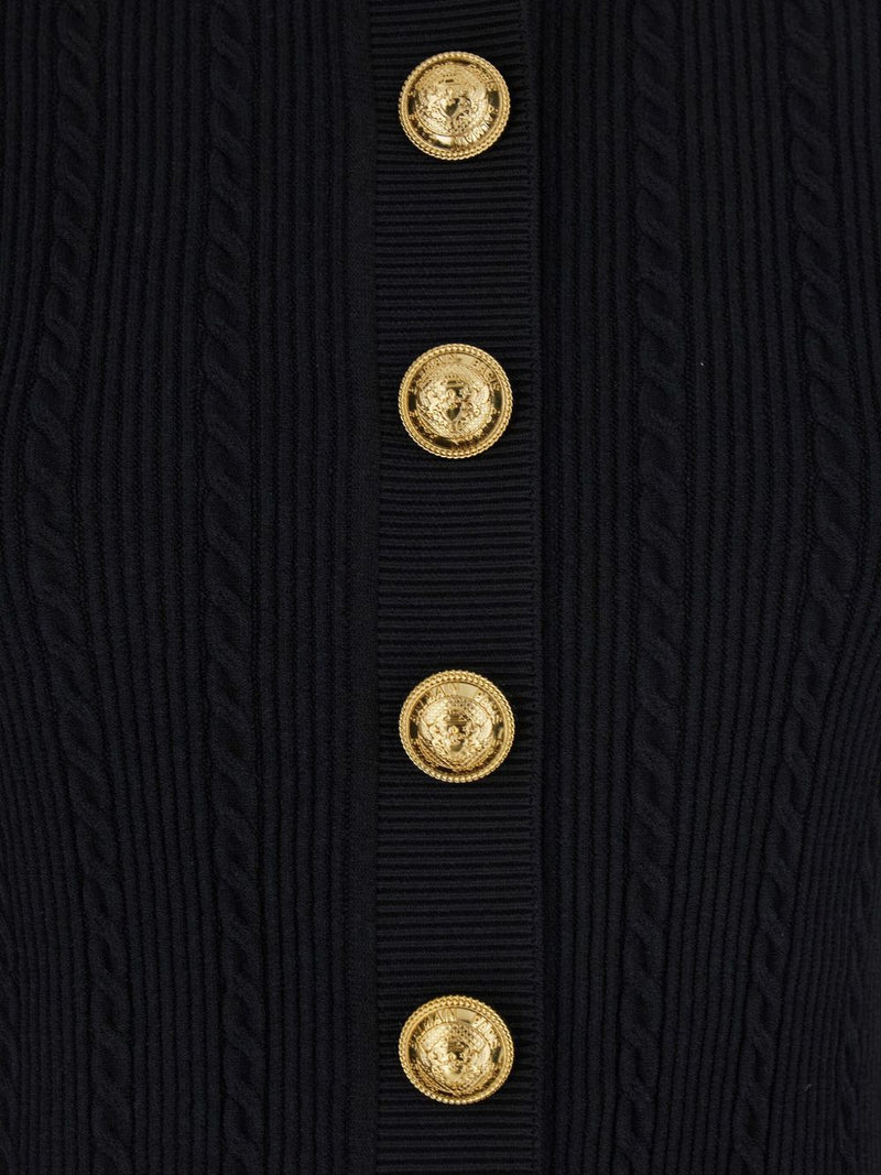 Balmain Balmain 4-pocket knitted cardigan