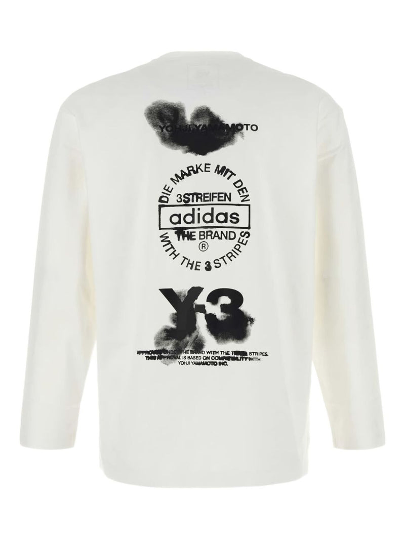 Y-3 Logo cotton t-shirt | Urbalenti™ NYC