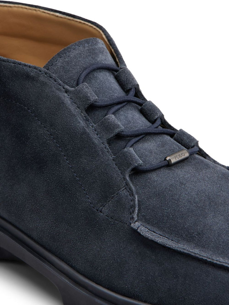 Tod'S Suede Ankle Boot - Suede Leather | Urbalenti™ NYC