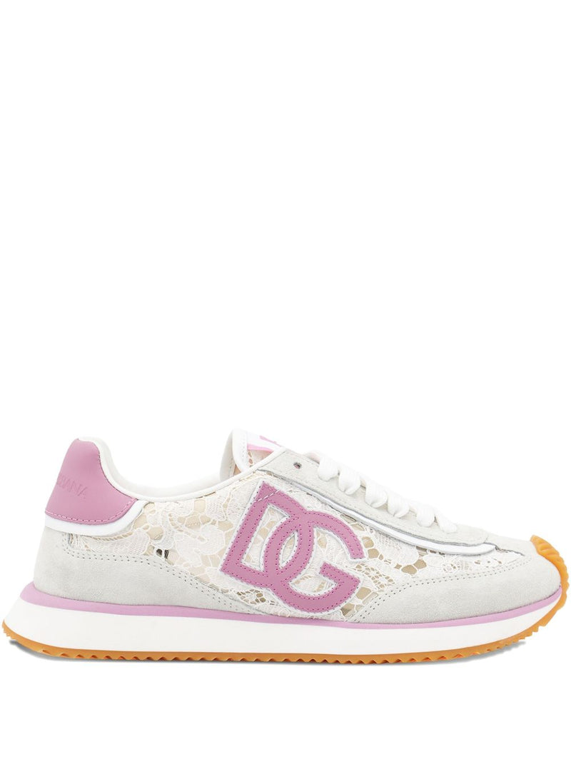 Dolce & Gabbana - Zapatillas DG Cushion blancas y rosas | URBALENTI™