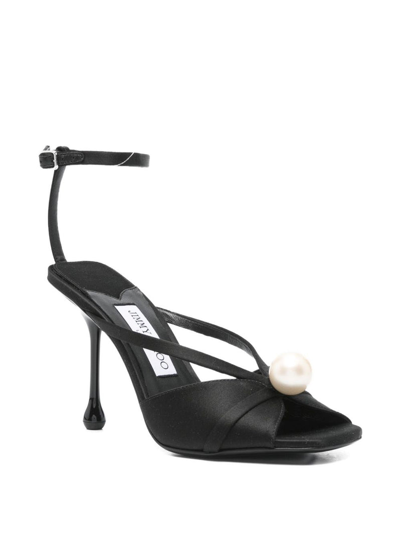 Jimmy Choo 100mm Siva sandals | Urbalenti™ NYC