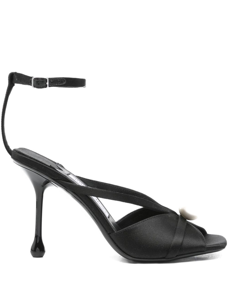 Jimmy Choo 100mm Siva sandals | Urbalenti™ NYC