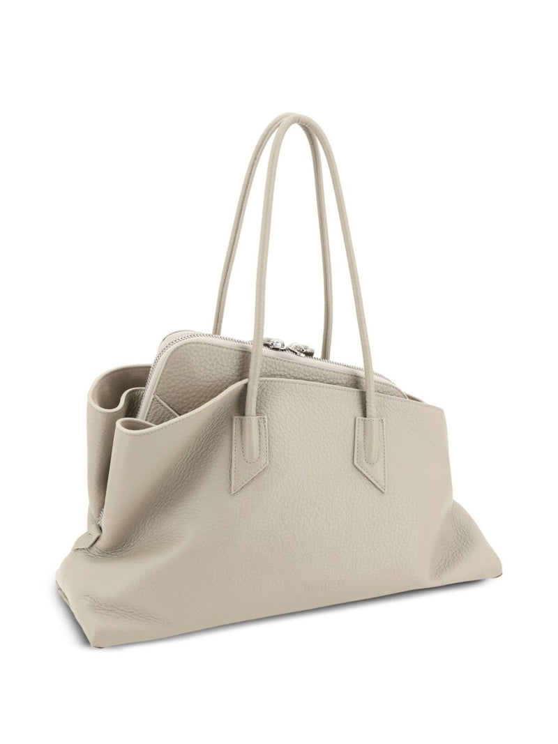The Attico La Passeggiata Leather Shoulder Bag | Urbalenti™ NYC
