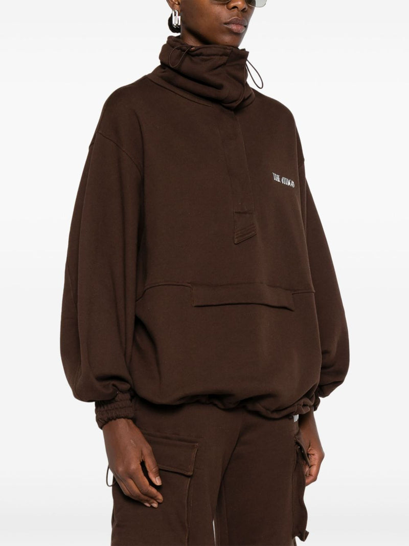 The Attico Logo cotton sweatshirt | Urbalenti™ NYC