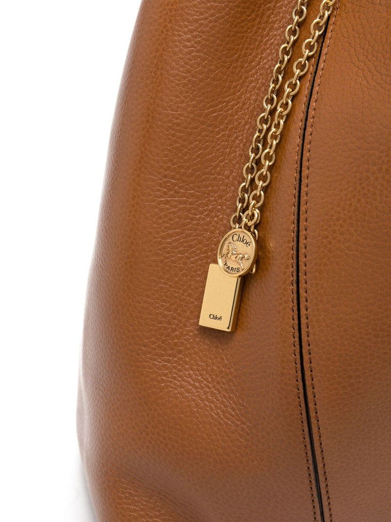 Chloé Spin medium leather tote bag | Urbalenti™ NYC